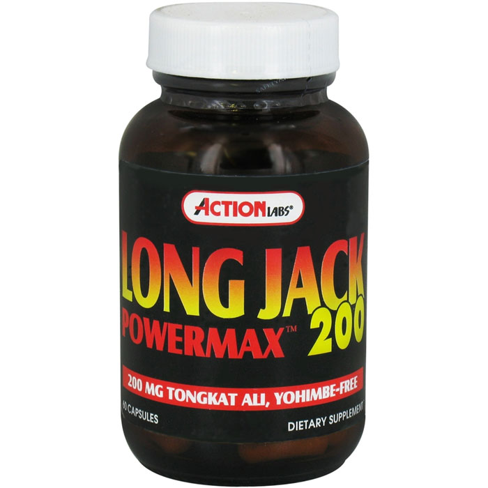 Action Labs Long Jack PowerMax 200 60 Capsules