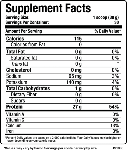 Allmax Nutrition ISOFLEX Whey Protein Isolate 2 lb 30 Servings