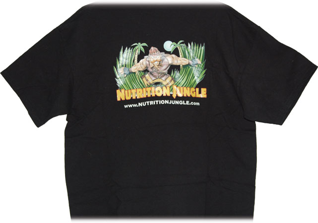 Nutrition Jungle T-Shirt Back