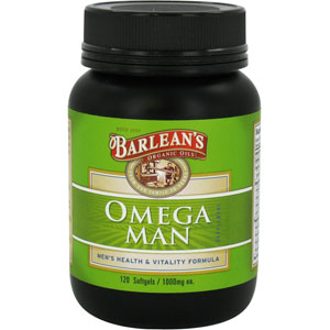 Barlean's Omega Man 120 Softgels