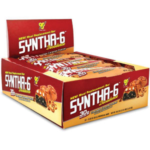 BSN Syntha-6 Decadence Bar Chocolate Caramel Pretzel - 12 Bars