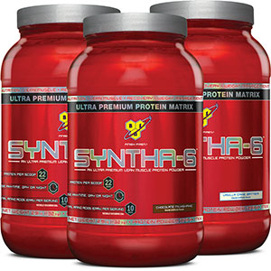 BSN Syntha-6 Ultra Premium Sustained Release Protein Powder