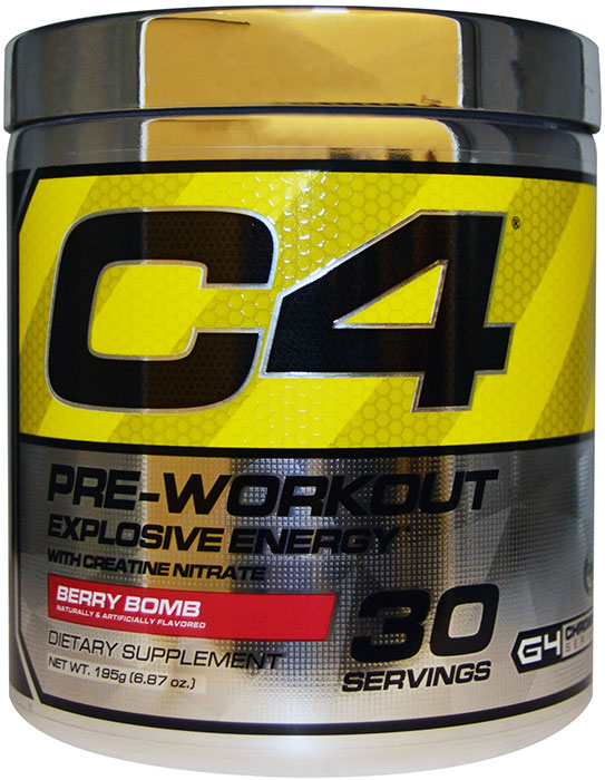 Cellucor C4 PreWorkout Explosive Energy Berry Bomb 195 gm