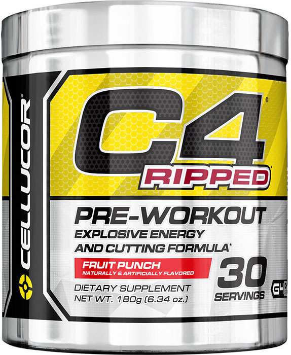 Cellucor C4 RIPPED Fruit Punch 180 gm 30 Servings