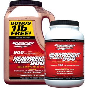 Champion Nutrition Heavyweight Gainer 900 Chocolate Shake