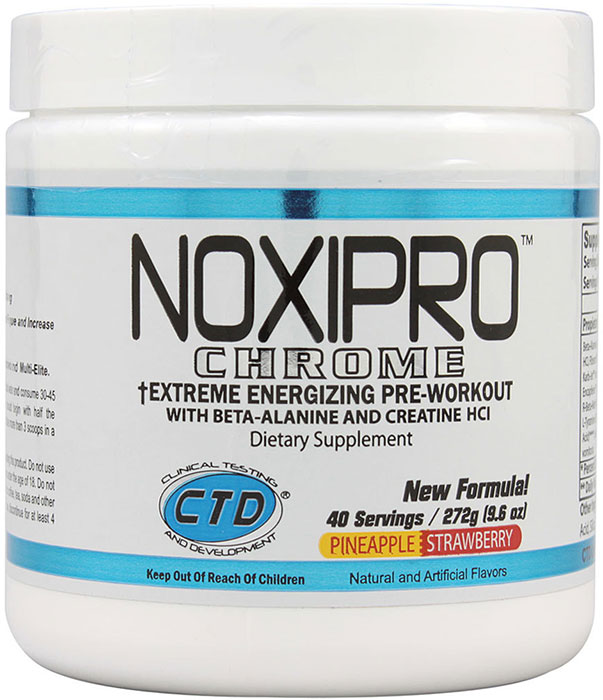 CTD Labs Noxipro Chrome Extreme PreWorkout Formula