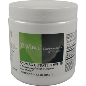 DaVinci Labs Cal-Mag Citrate Powder 4.9 oz