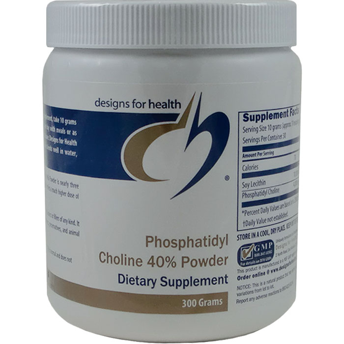 Designs For Health Phosphatidyl Choline Powder 300 gms