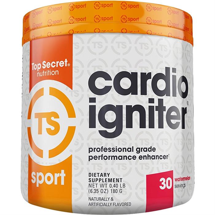 Top Secret Nutrition Cardio Igniter PreWorkout Watermelon 180 gm 30