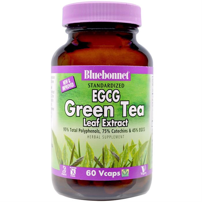 Standardized EGCG Green Tea Leaf Extract 60 Vcaps