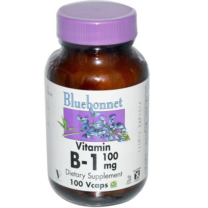 Vitamin B1 100 mg 100 Vegetable Capsules