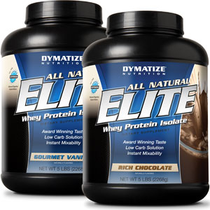 Dymatize All Natural Elite Whey Protein 5 lbs