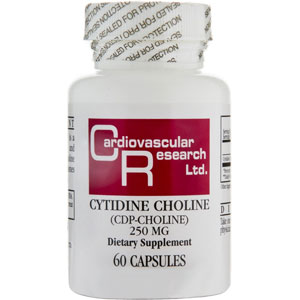 Ecological Formulas Cytidine Choline (CDP-Choline) 250 mg 60 Capsules
