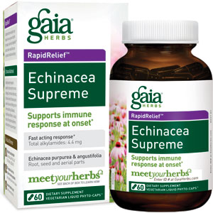 Gaia Herbs Echinacea Supreme 60 Capsules