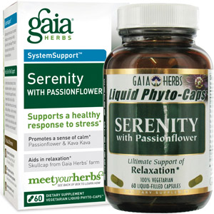 Gaia Herbs Serenity 60 Liquid Phyto-Caps