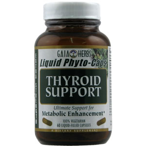 Gaia Herbs Thyroid Support Liquid Phyto-Caps