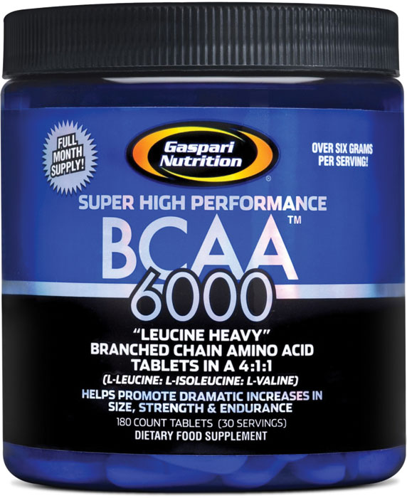 Gaspari BCAA 6000 180 Tablets