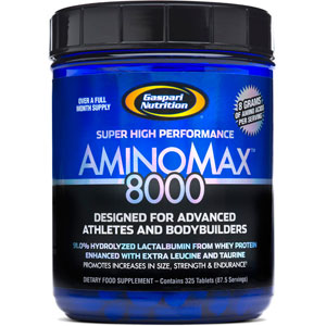Gaspari Nutrition Aminomax 8000 325 Tablets