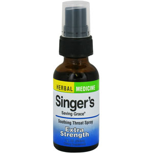 Herbs Etc. Singer's Saving Grace Extra Strength 1 oz