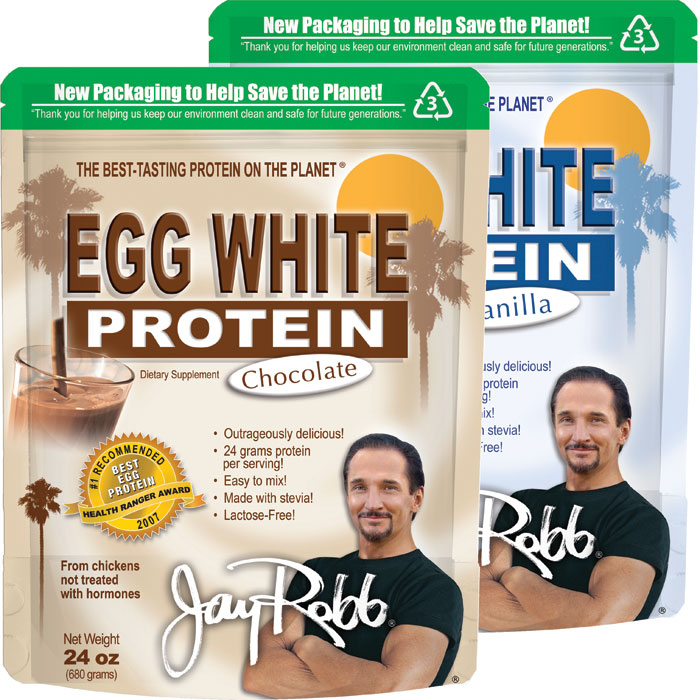 Jay Robb Egg White Protein Powder 24 oz, 21 Servings