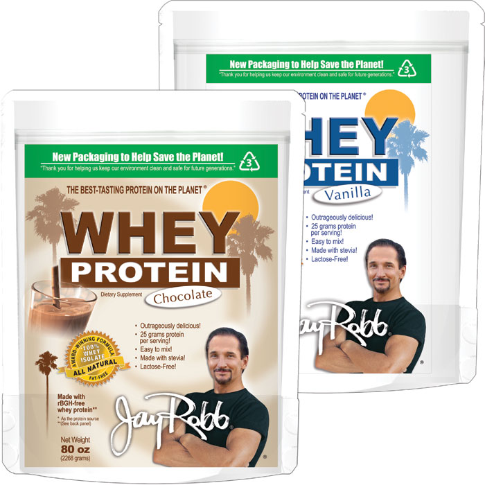 Jay Robb Whey Protein 80 oz Bag 76 Servings