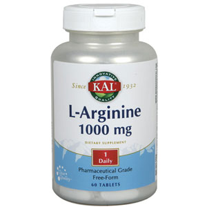 Kal L-Arginine 1000 mg 60 Tablets