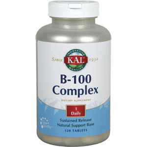KAL B-100 Complex 120 Tablets