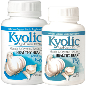 Kyolic Formula 106 Aged Garlic Extract Healthy Heart