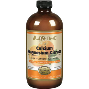 LifeTime Liquid Calcium Magnesium Citrate Orange Vanilla 16 oz