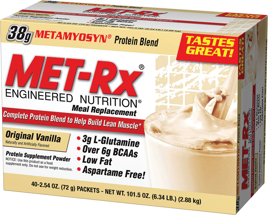 METRx Original Meal Replacement Vanilla 40 Packets