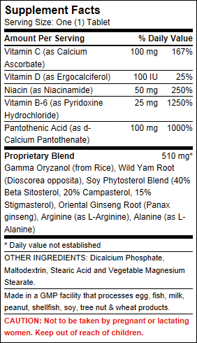 Michael's Testosterone Factors 120 Tablets