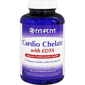 MRM Cardio Chelate With EDTA - 180 Vegetarian Capsules