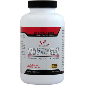 Myogenix Omega Fish Oil 120 Softgels