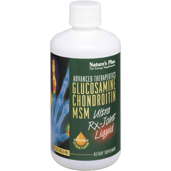 Nature's Plus Glucosamine Chondroitin MSM Ultra RxJoint Liquid