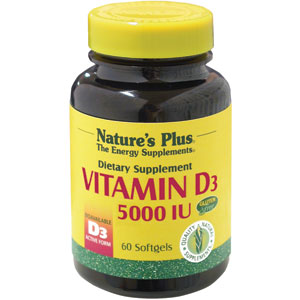 Nature's Plus Vitamin D3 Softgels