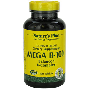 Nature's Plus Mega B-100 Sustained Release Tablets