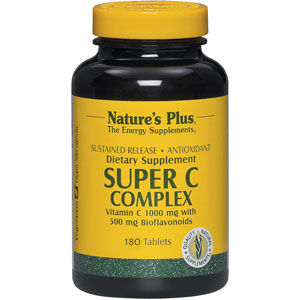 Nature's Plus Super C Complex 180 Tablets
