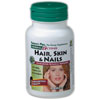 Nature's Plus Herbal Actives Hair, Skin & Nails 60 Tablets
