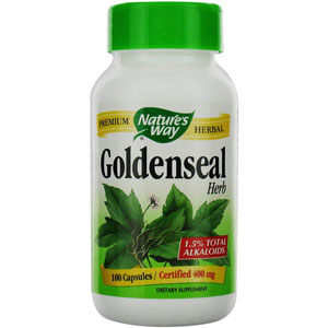 Nature's Way Goldenseal Herb 100 Capsules