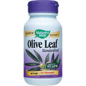 Nature's Way Olive Leaf Standardized Extract 60 Capsules