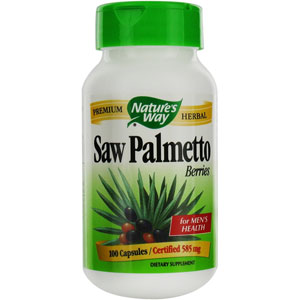 Nature's Way Saw Palmetto Berries 585mg 100 Capsules