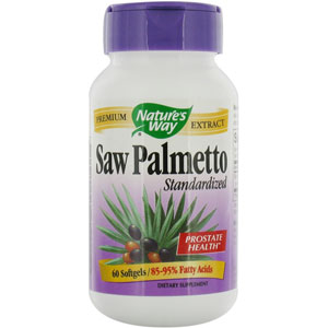 Nature's Way Saw Palmetto Standardized 60 Softgels