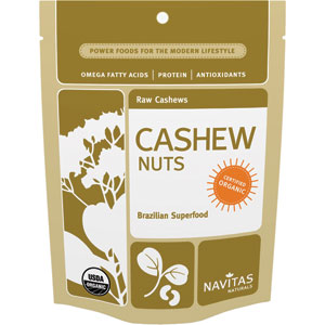 Navitas Naturals Organic Raw Cashews Nuts 8 oz