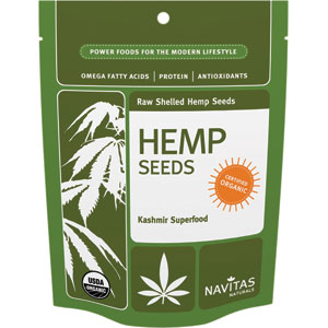 Navitas Naturals Organic Raw Hemp Seeds 8 oz