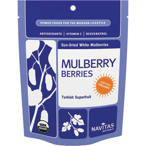Navitas Naturals Organic Raw Mulberries 4 oz