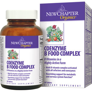 New Chapter Coenzyme B Food Complex 90 Tablets
