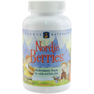 Nordic Naturals Nordic Berries 120 Gummies