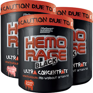 Nutrex Hemo-Rage Black Ultra Concentrate Bruisin Berry