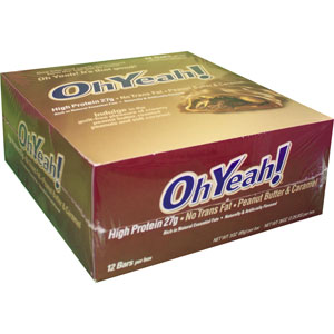 ISS OhYeah! Peanut Butter & Caramel - 12 Bars
