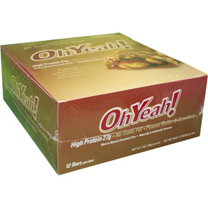 ISS OhYeah! Peanut Butter & Strawberry - 12 Bars